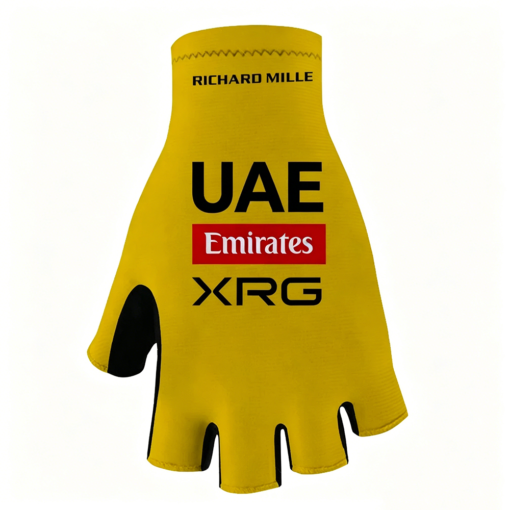 World Tour UAE XRG Shock Absorb Riding Gloves