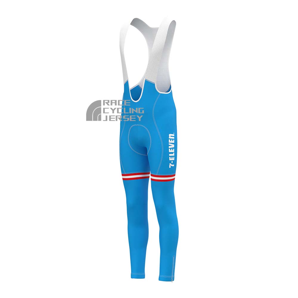 1987 7-Eleven Fleece Bib Cycling Pants