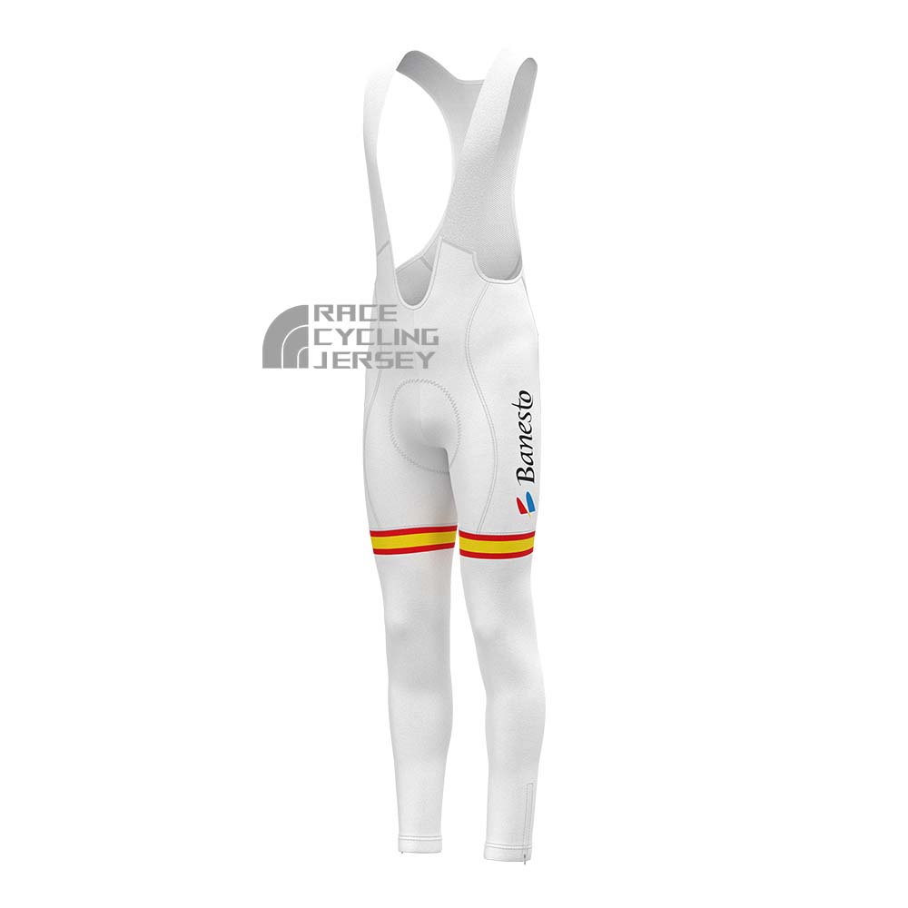 1992 Banesto Fleece Bib Cycling Pants