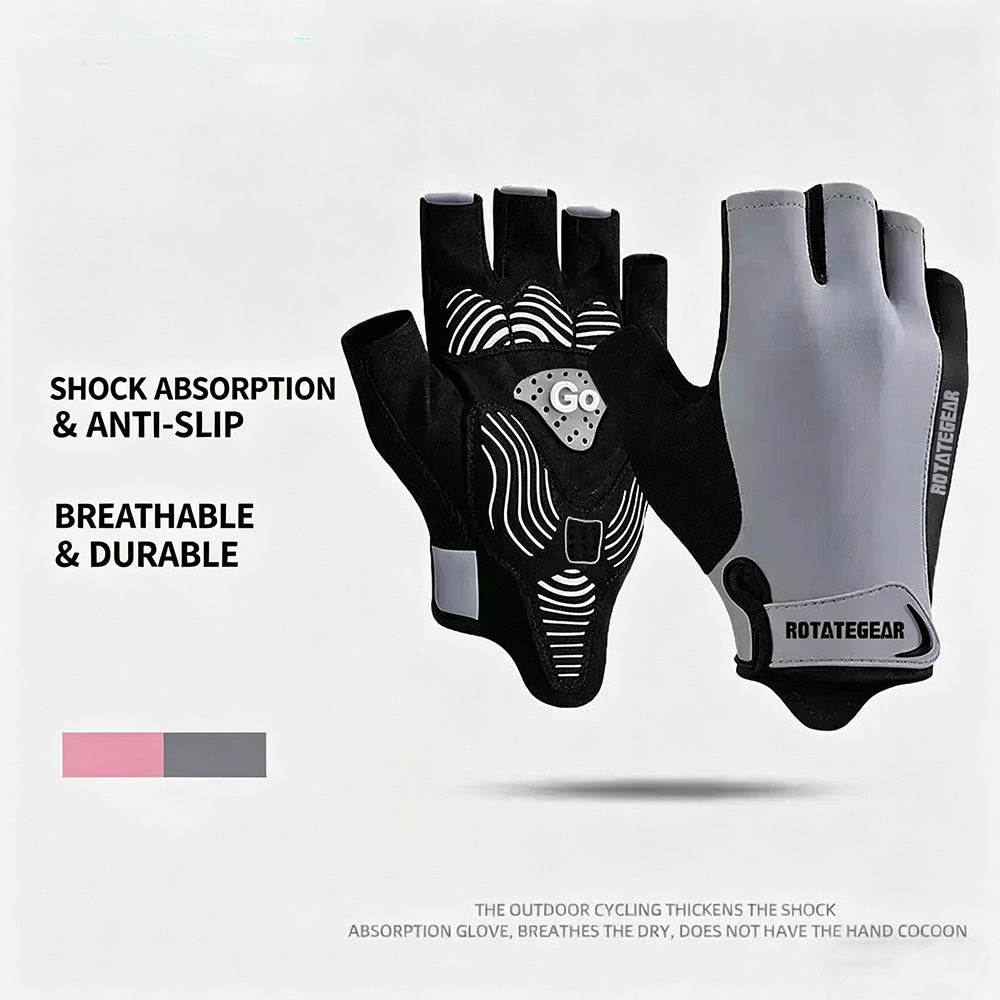 Shock Cushion Palm Anti-Numb Cycling Gloves