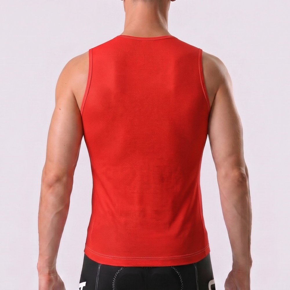 Red Cycling Vests