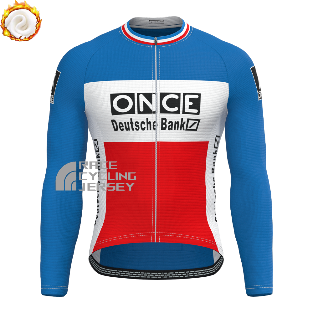 1999 ONCE Fleece Long Sleeves Cycling Kits