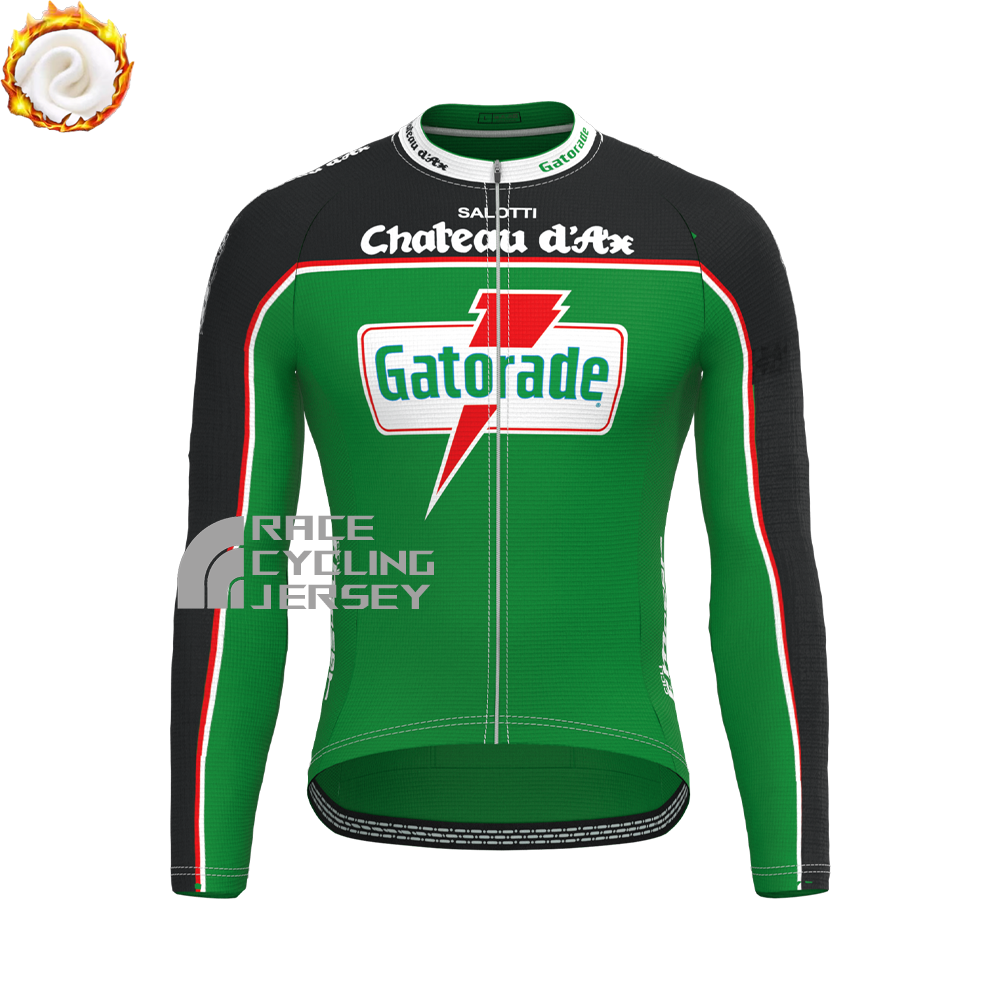 1992 Gatorade Fleece Long Sleeves Cycling Kits