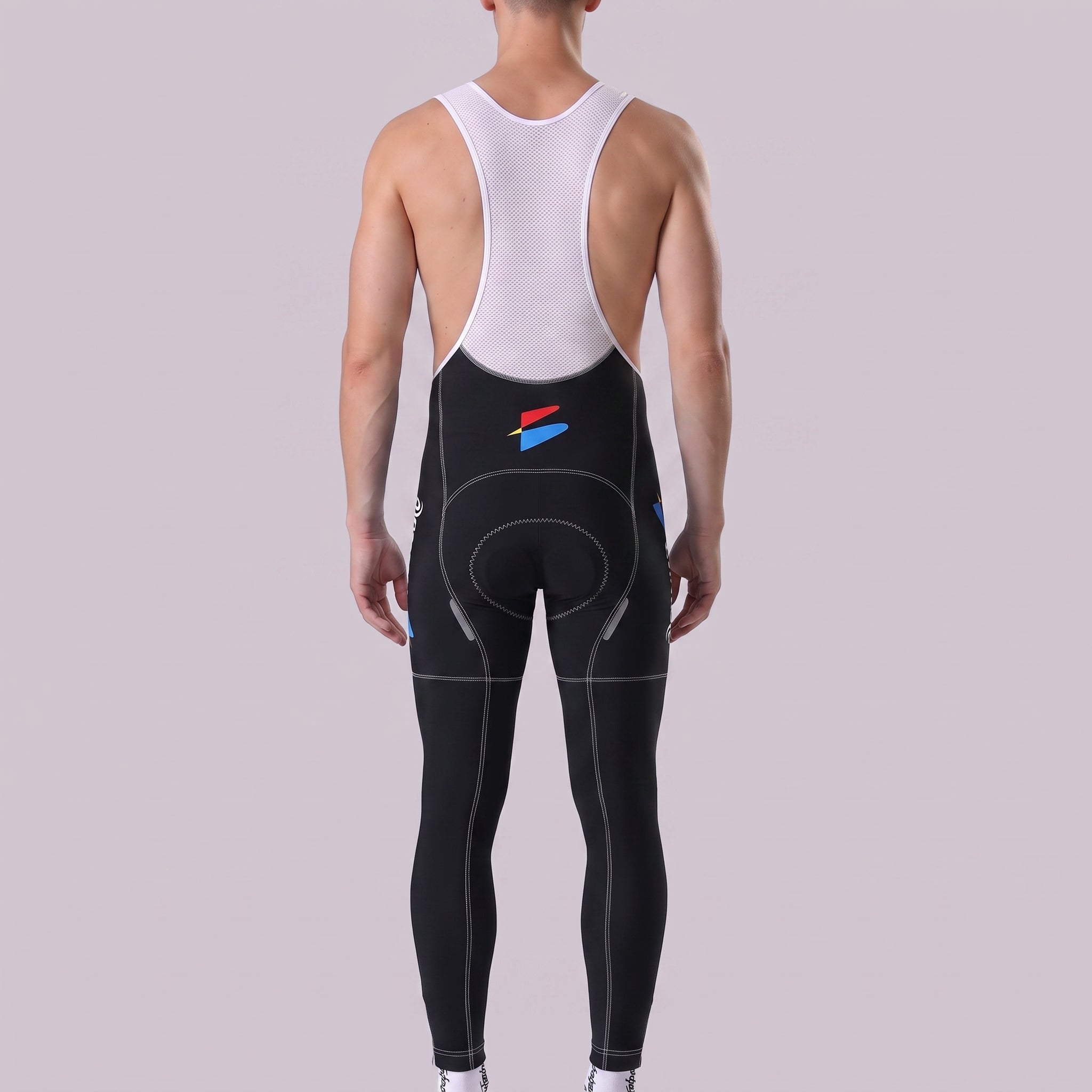 1990 Banesto Fleece Bib Cycling Pants