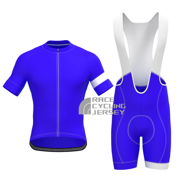 Dark Blue Short Sleeves Cycling Kits
