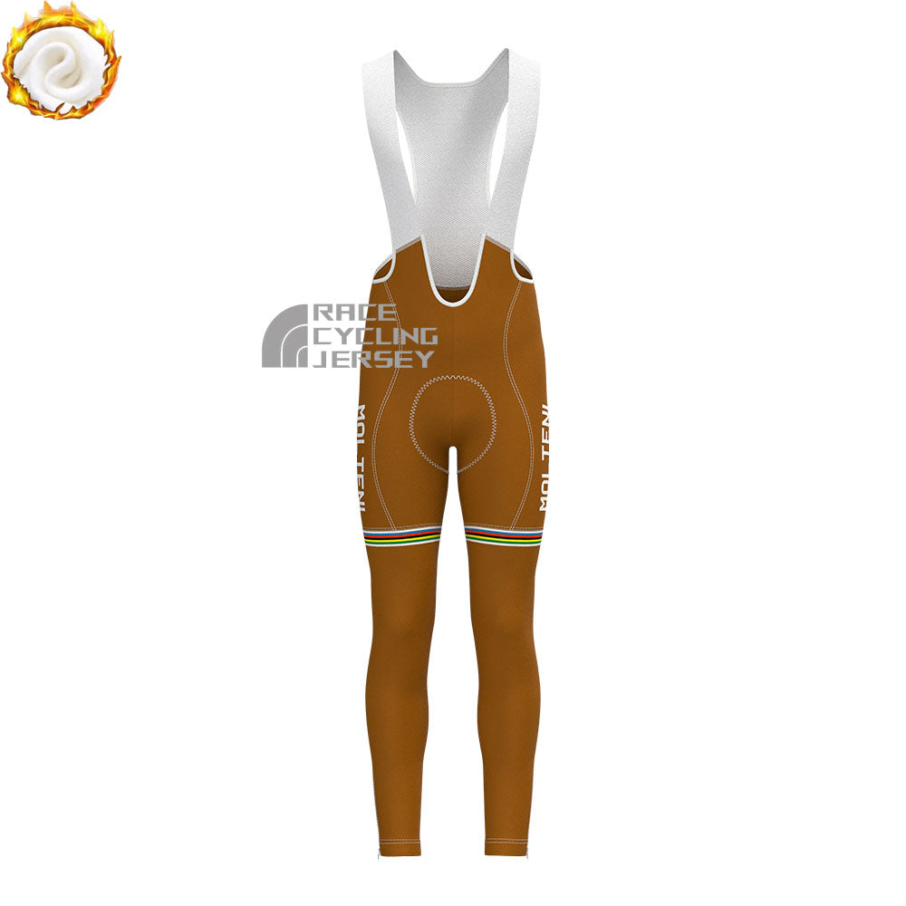 MOLTENI  Campagnolo Fleece Bib Cycling Pants