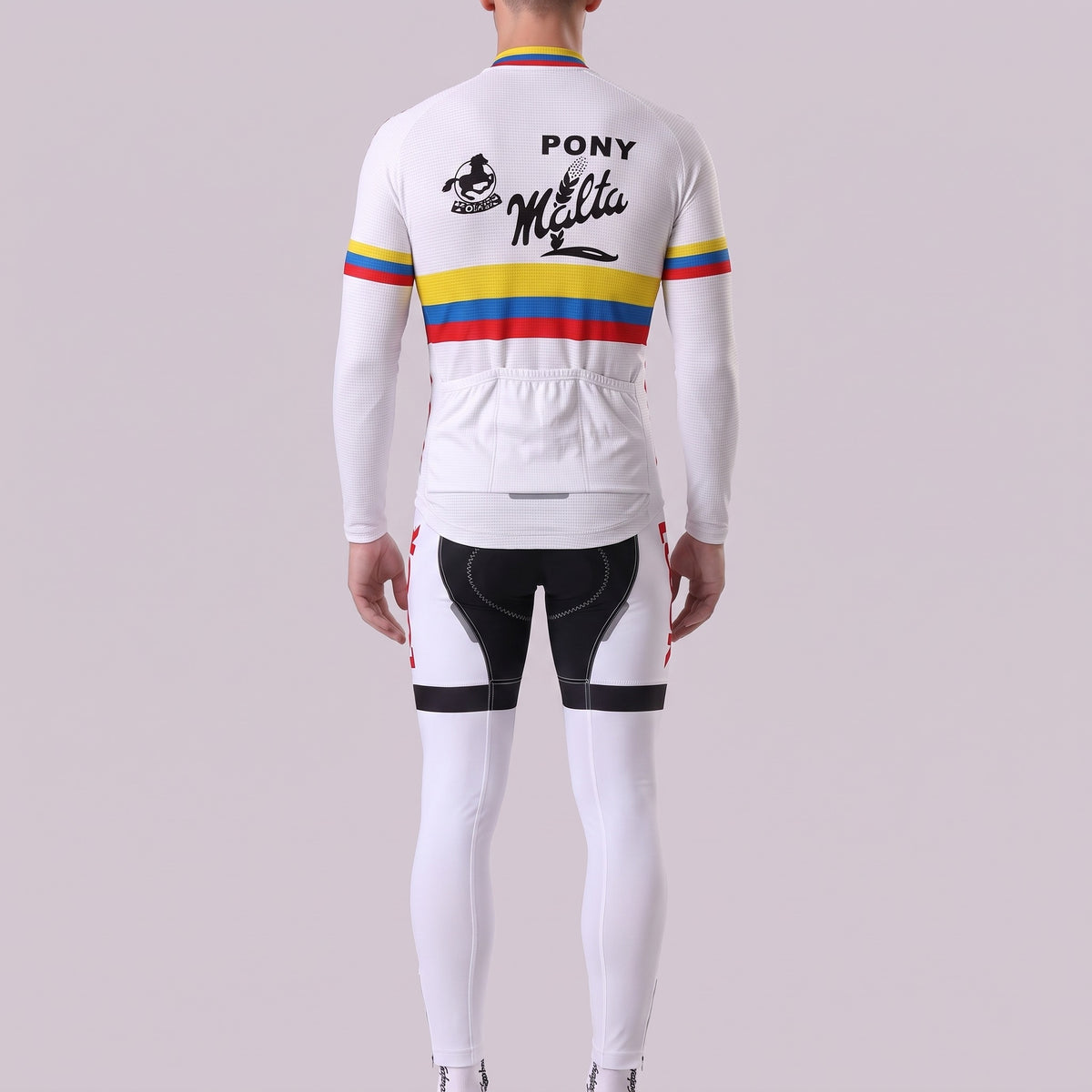1991 Pony Fleece Long Sleeves Cycling Kits