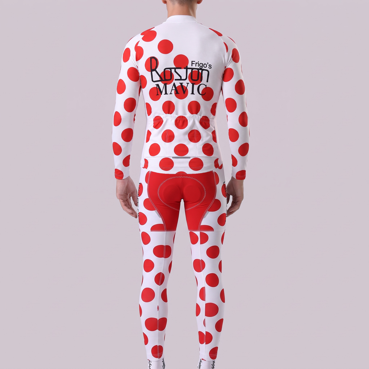 1982 Boston Fleece Long Sleeves Cycling Kits