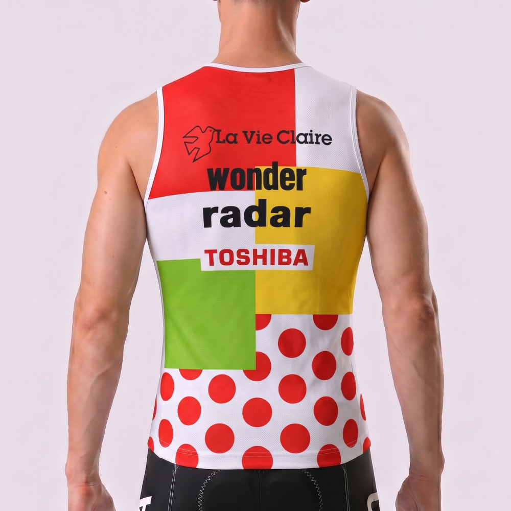 1987 La Vie Claire Cycling Vests