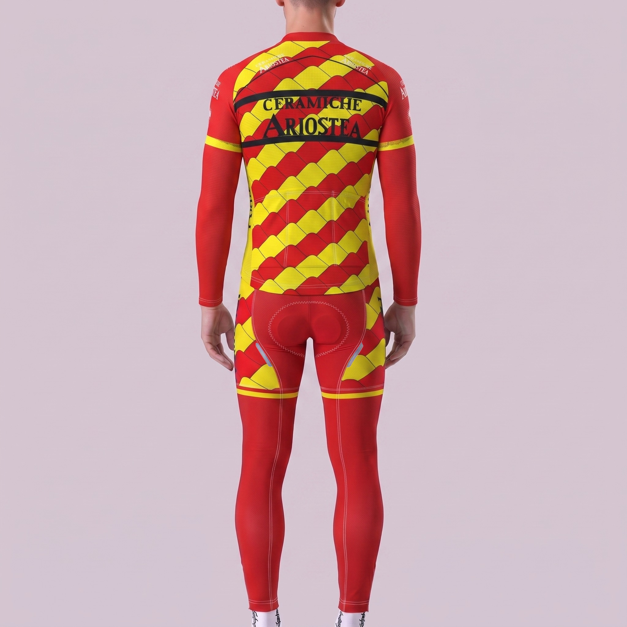 1991 Ceramiche Fleece Long Sleeves Cycling Kits