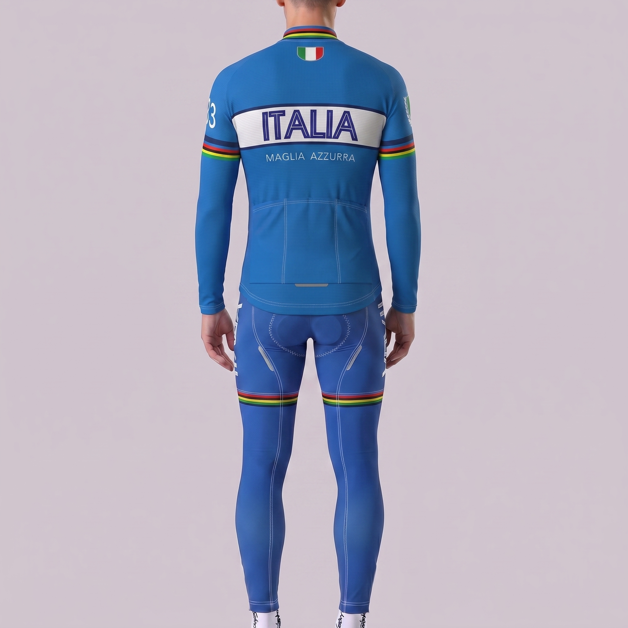 1993 ITALIA Long Sleeves Cycling Kits