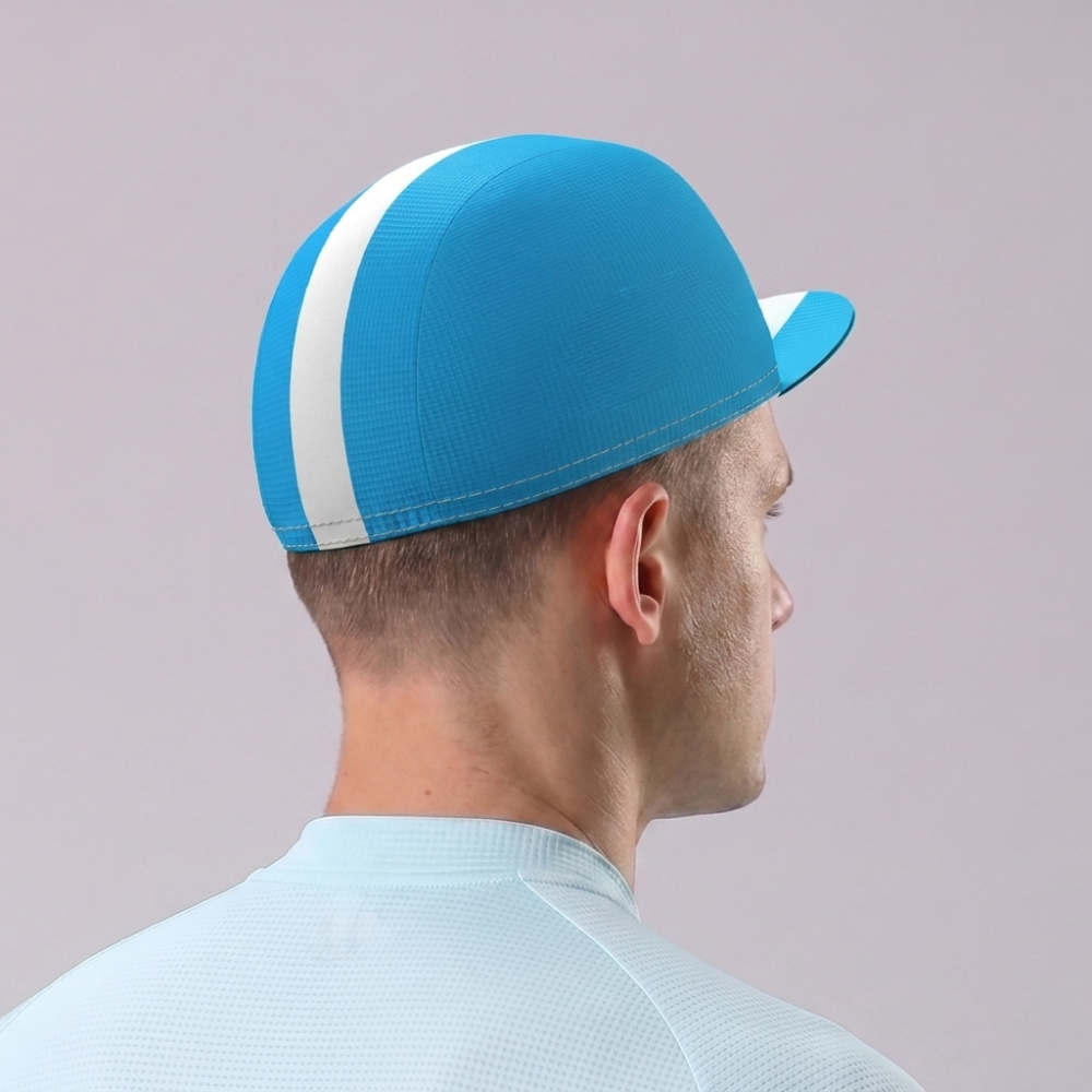 Macaron Blue Cycling Cap