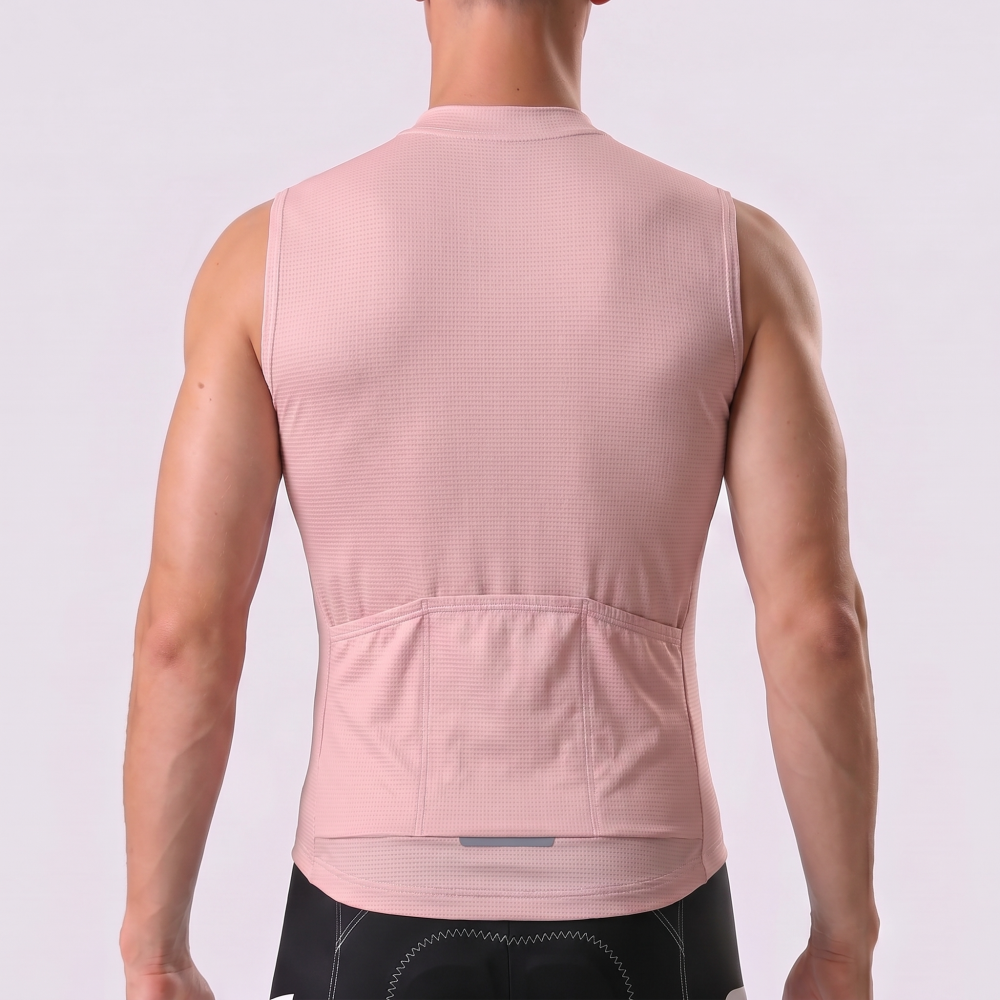 Macaron Pink Windproof Sleeveless
