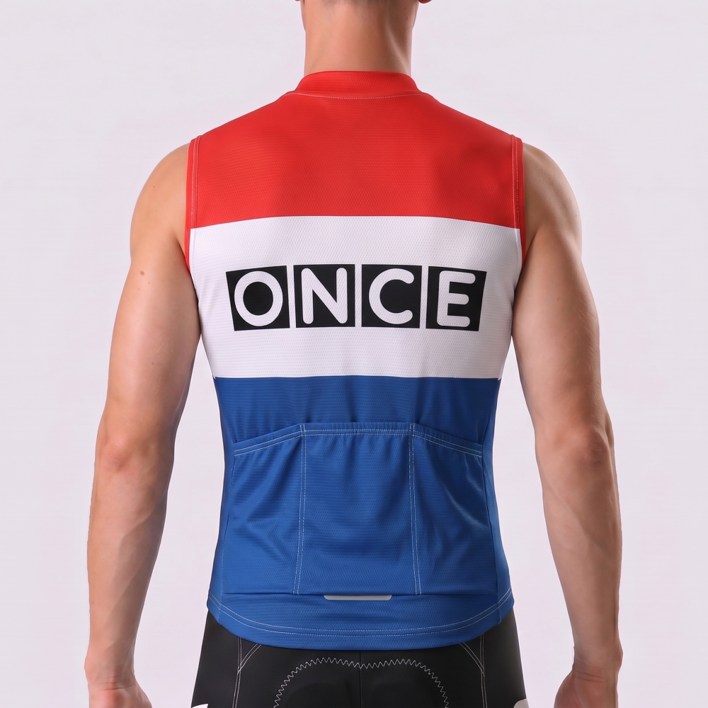 1994 ONCE Windproof Sleeveless Cycling Jersey