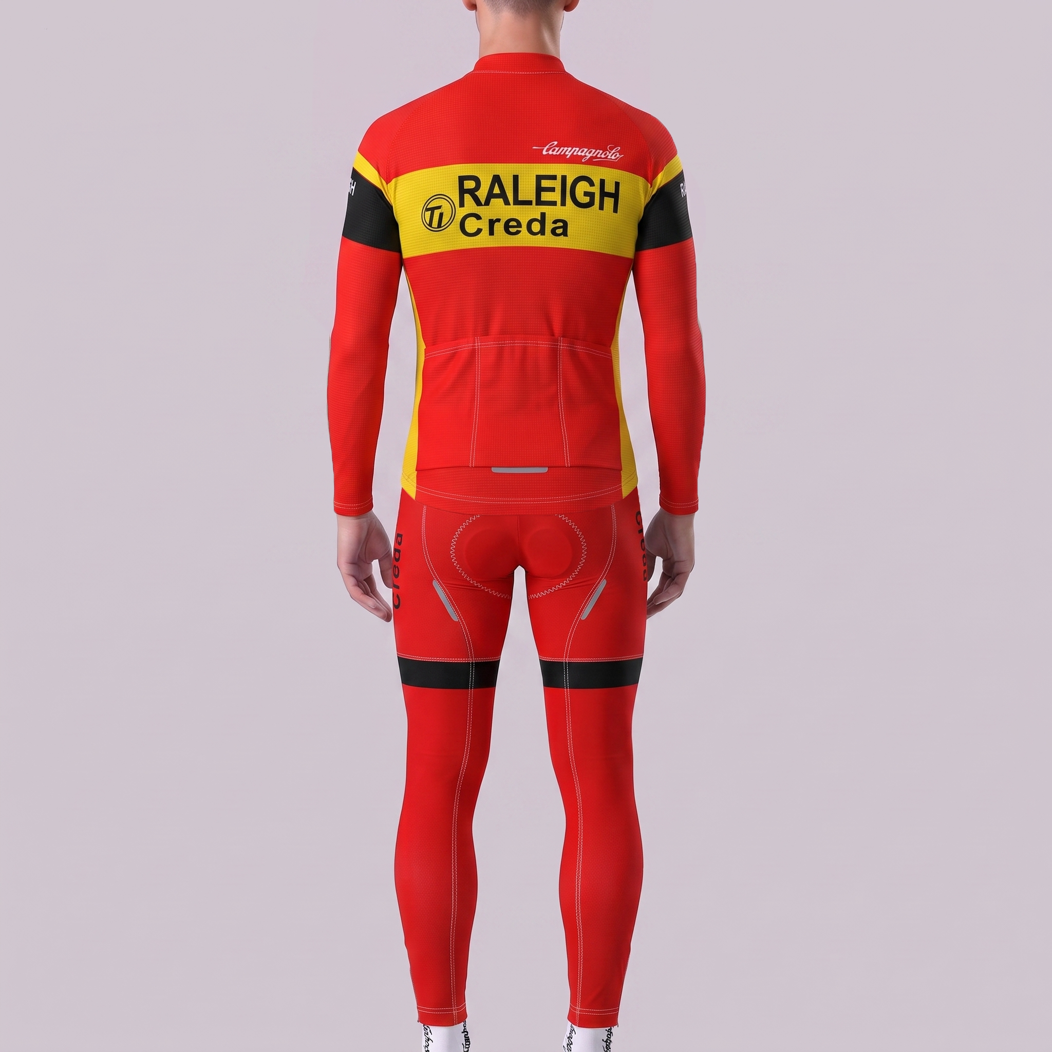 1980 Raleigh Long Sleeves Cycling Kits