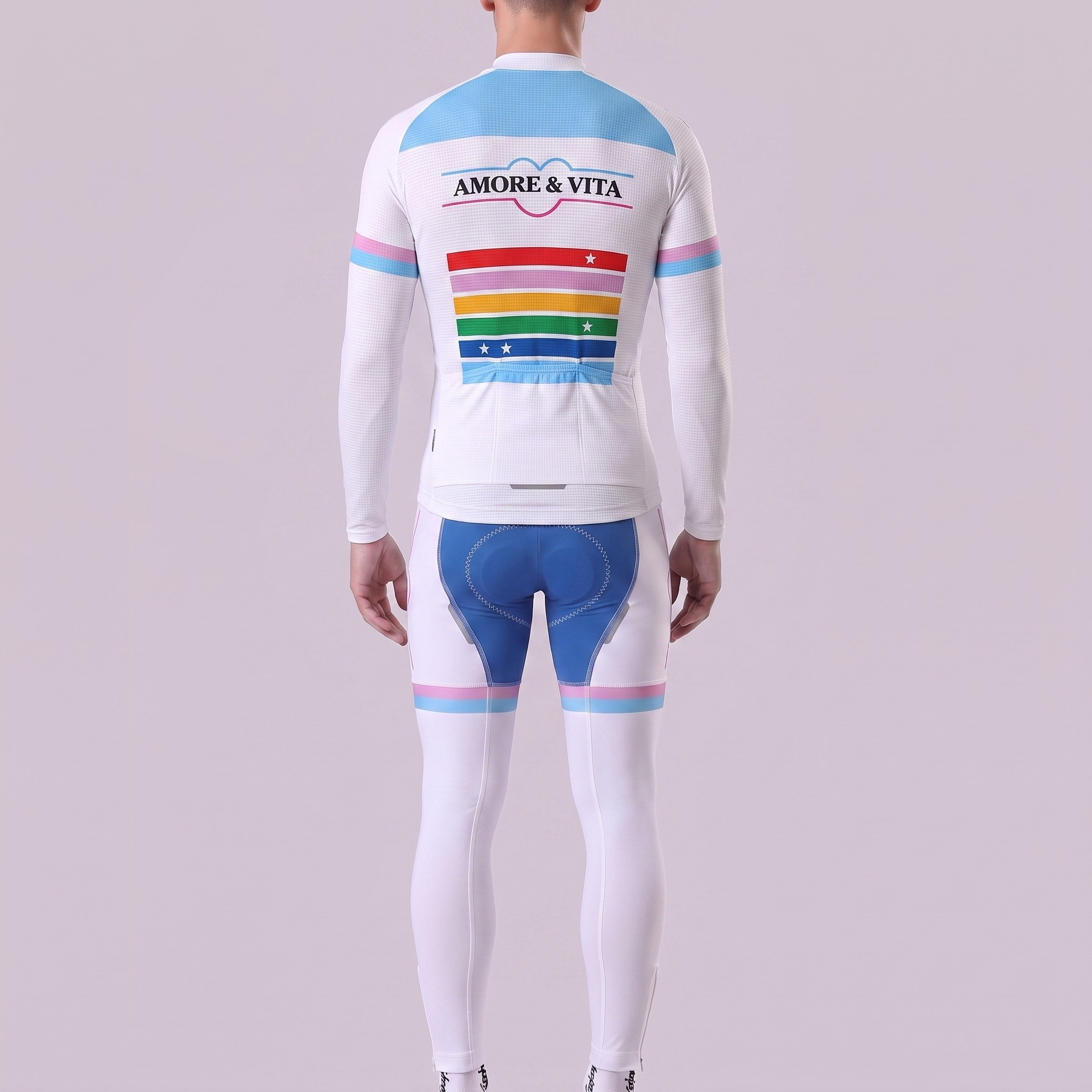 2021 Amore & Vita Fleece Long Sleeves Cycling Kits