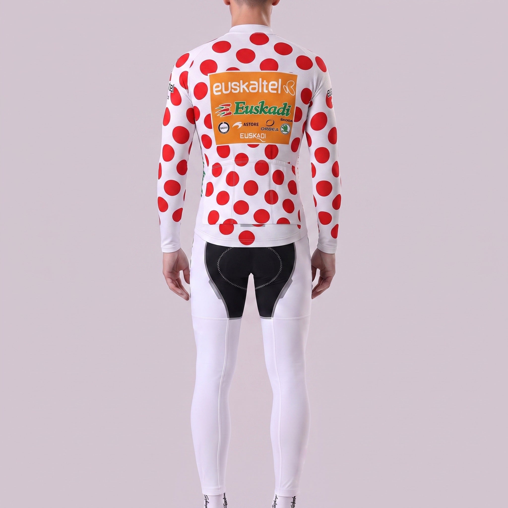 2009 Euskaltel Fleece Long Sleeves Cycling Kits