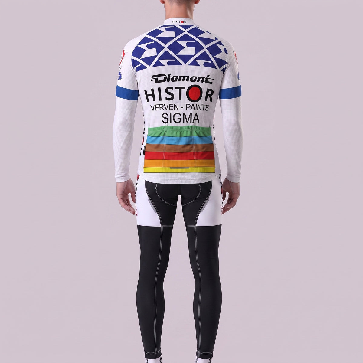 1989 Histor Fleece Long Sleeves Cycling Kits