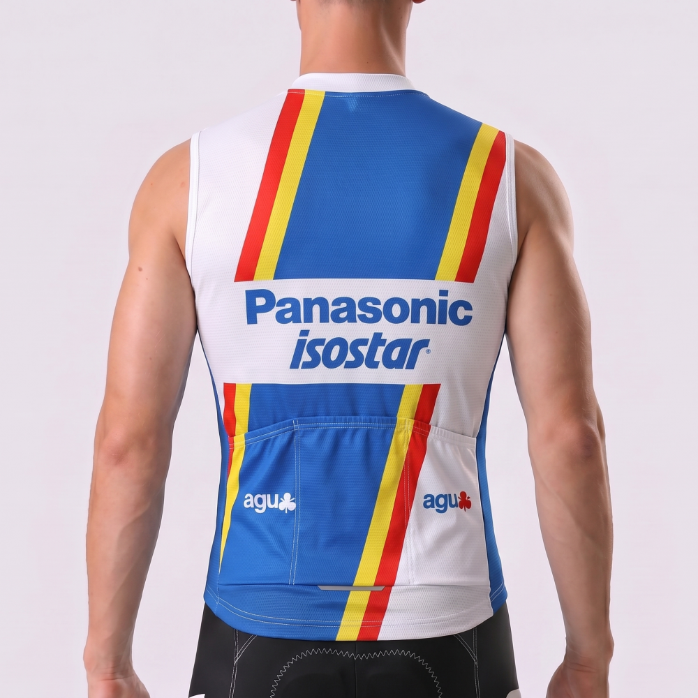 1990 Panasonic Isostar Sleeveless Cycling Jersey