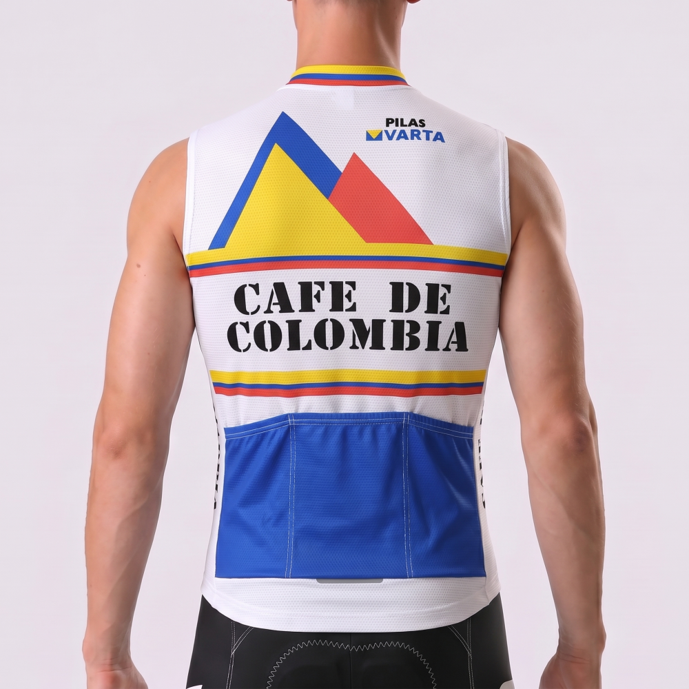 Colombia Sleeveless Cycling Jersey