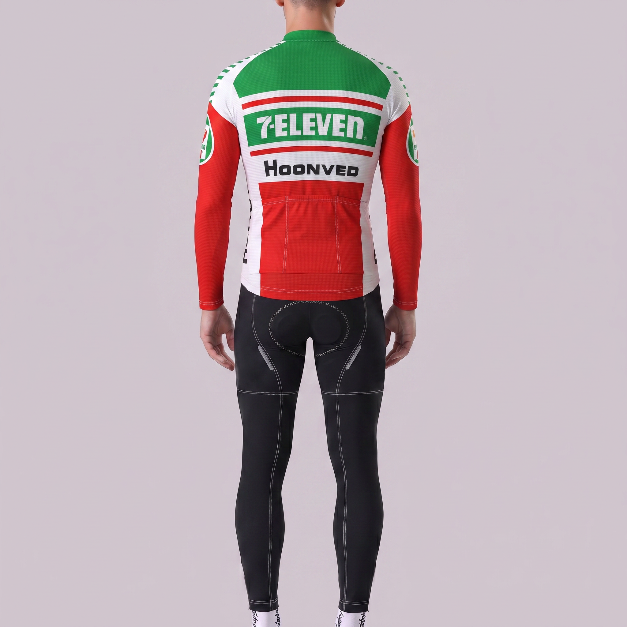 1990 7-Eleven Fleece Long Sleeves Cycling Kits