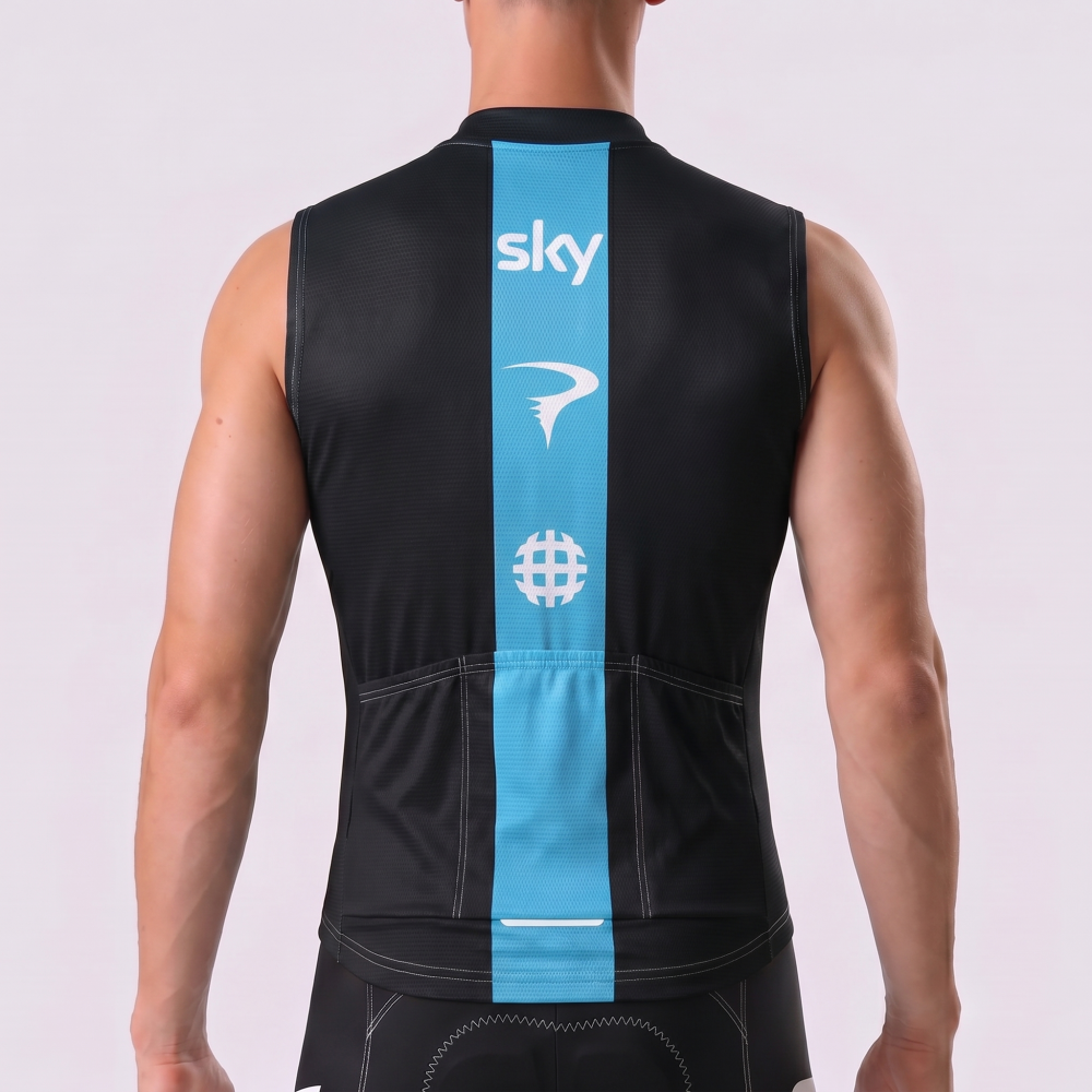 2015 SKY Windproof Sleeveless Cycling Jersey