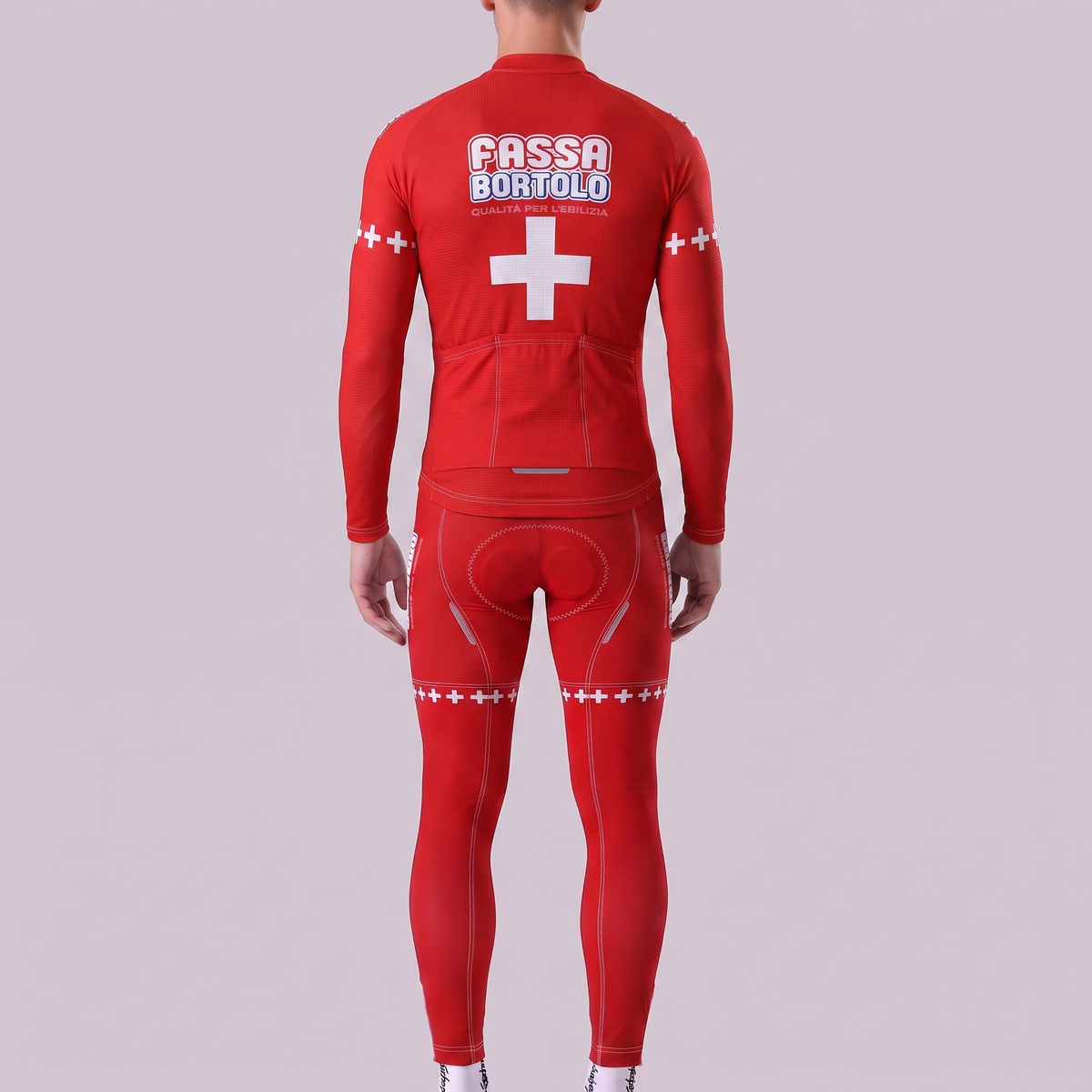 2000 Fassa Fleece Long Sleeves Cycling Kits