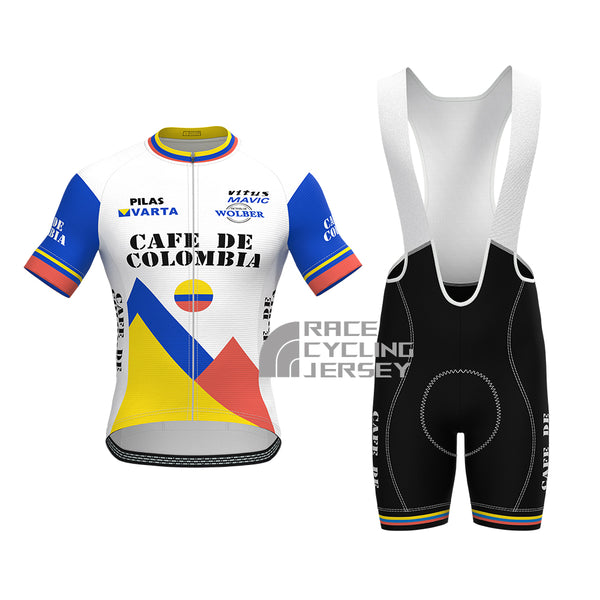Colombia Short Sleeves Cycling Kits