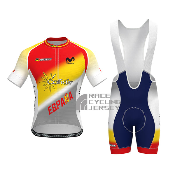 ESPANA movistar Short Sleeves Cycling Kits