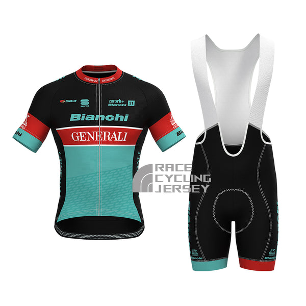 Generali Bianchi Short Sleeves Cycling Kits