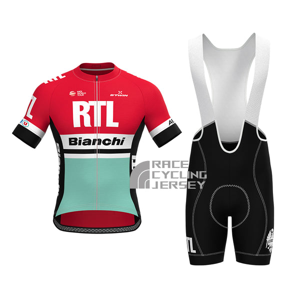 RTL Bianchi Short Sleeves Cycling Kits