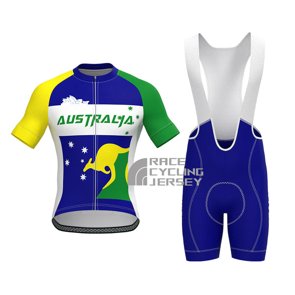 Kangaroo Australia Short Sleeves Cycling Kits