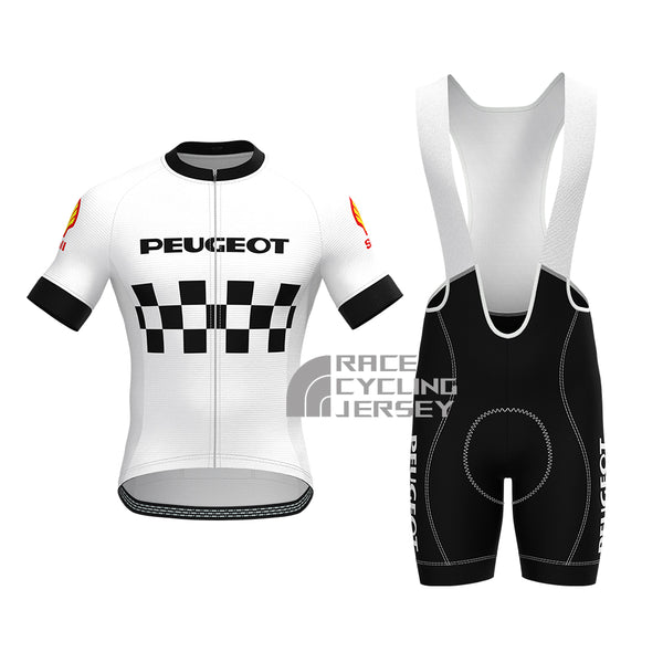 1986 PEUGEOT Short Sleeves Cycling Kits