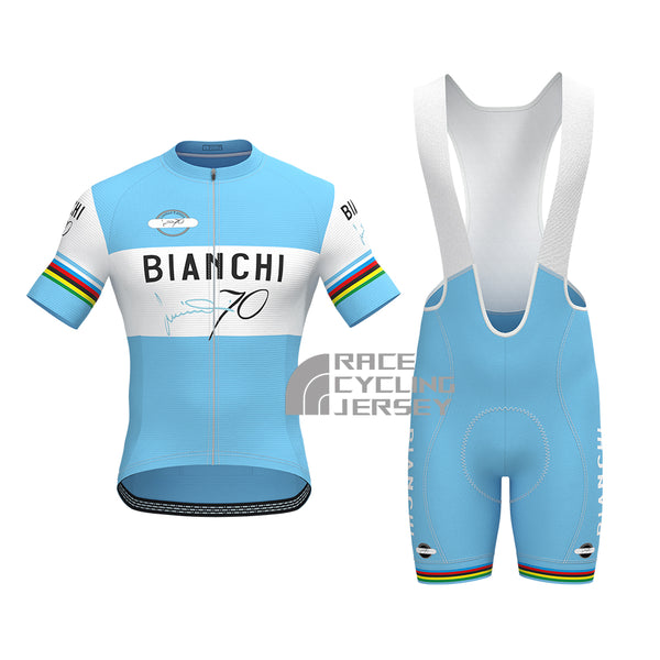 70 Bianchi Short Sleeves Cycling Kits
