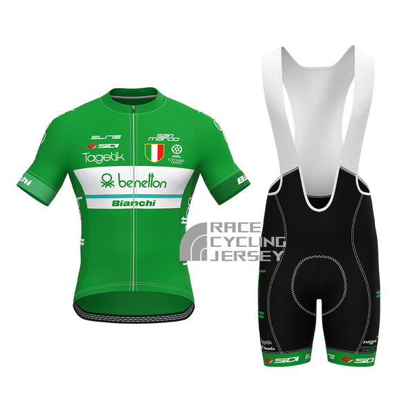 Benetton Bianchi Short Sleeves Cycling Kits