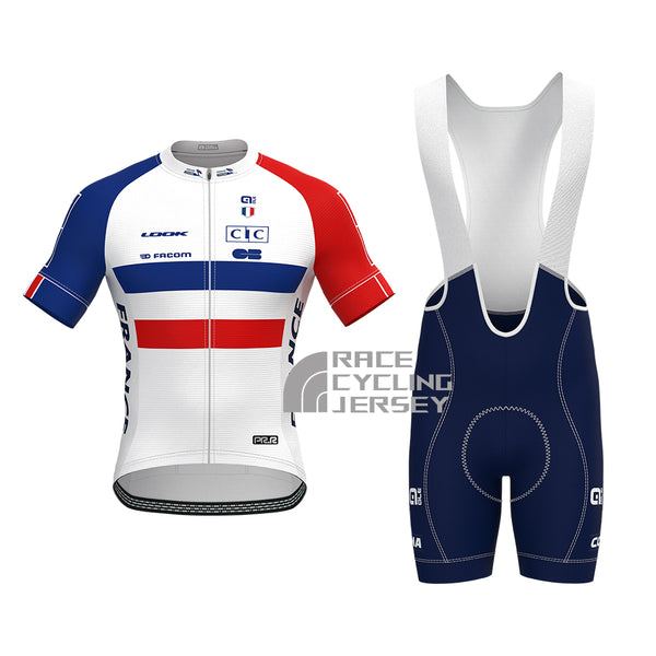 France CIC Short Sleeves Cycling Kits