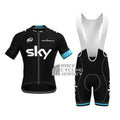 2015 SKY Short Sleeves Cycling Kits