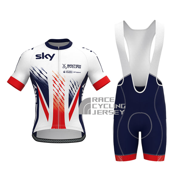 2015 United Kingdom Short Sleeves Cycling Kits