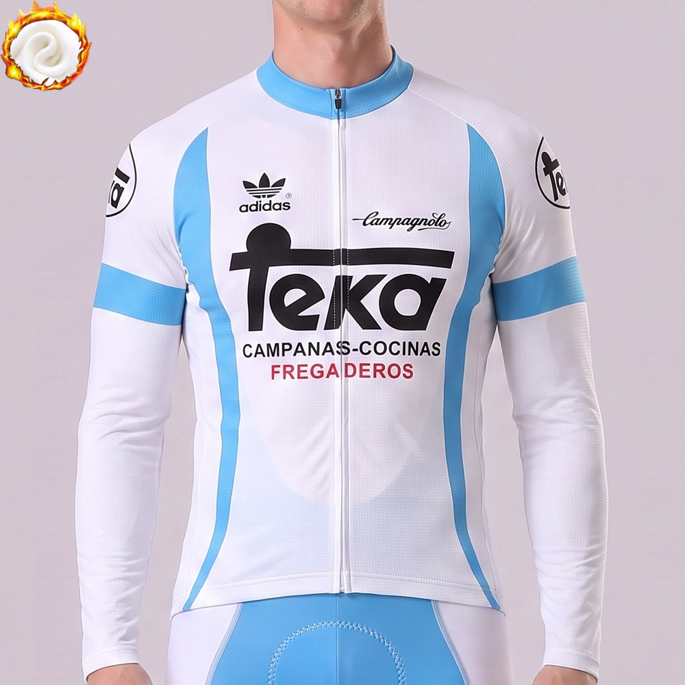 1981 Teka Fleece Long Cycling Jersey