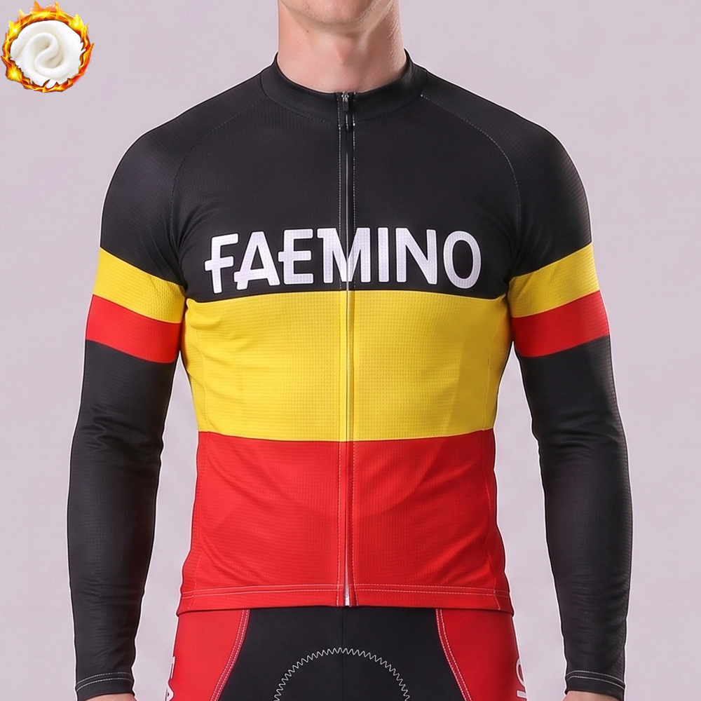 1969 Faemino Fleece Long Cycling Jersey