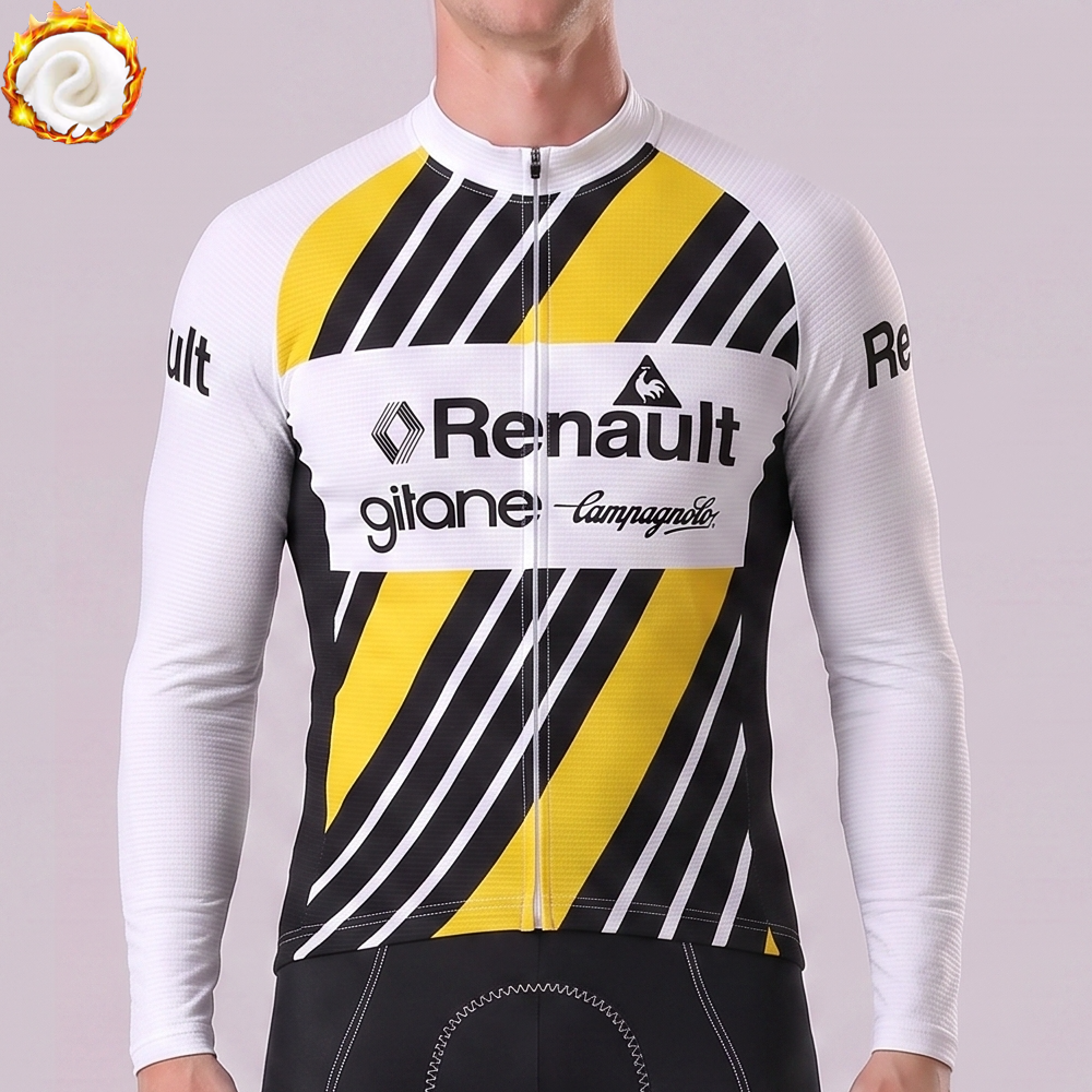 1978 Renault Fleece Long Cycling Jersey