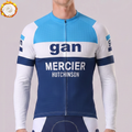 1974 Gan Fleece Long Cycling Jersey