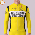 1983 Del Tongo Fleece Long Cycling Jersey