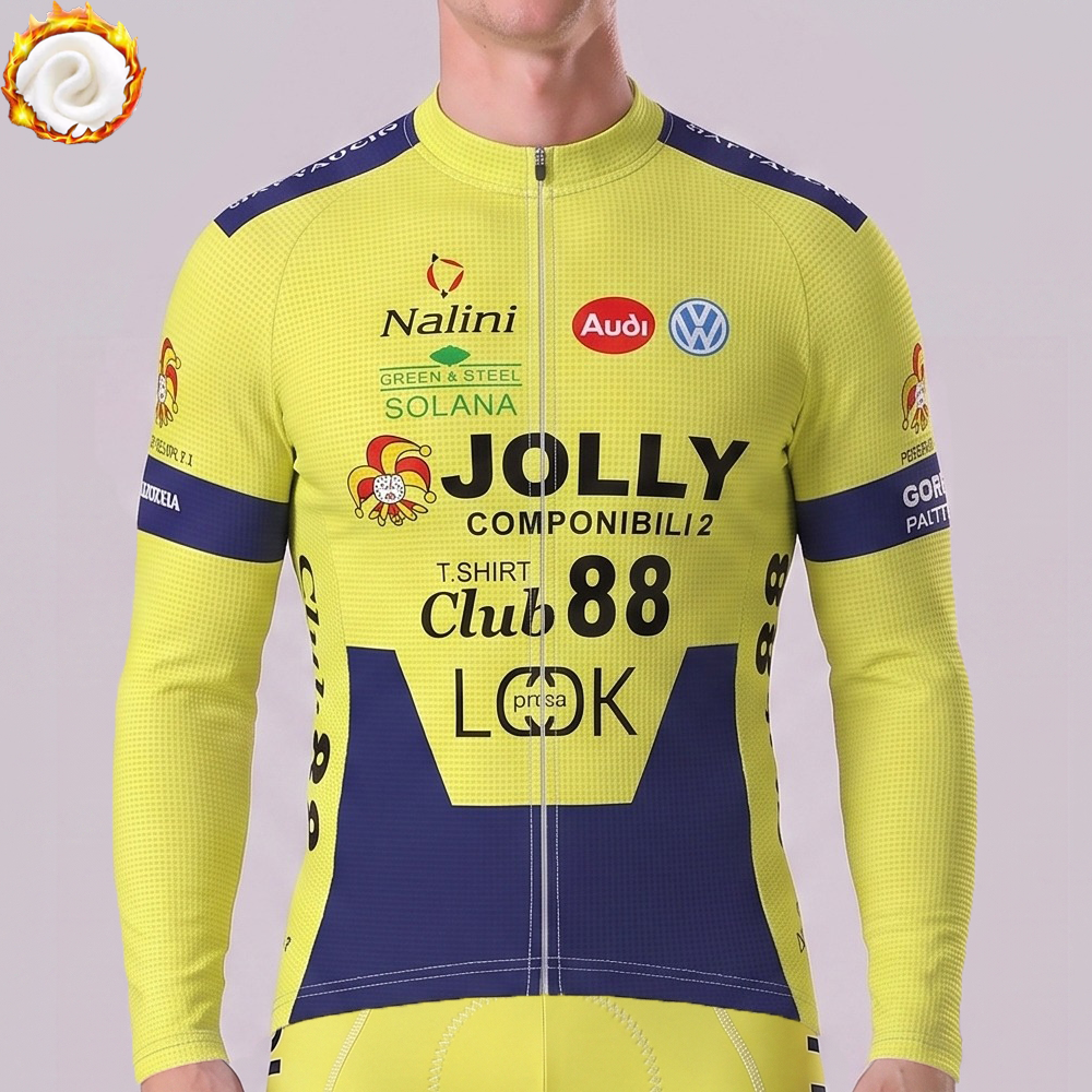 1988 Jolly Fleece Long Cycling Jersey