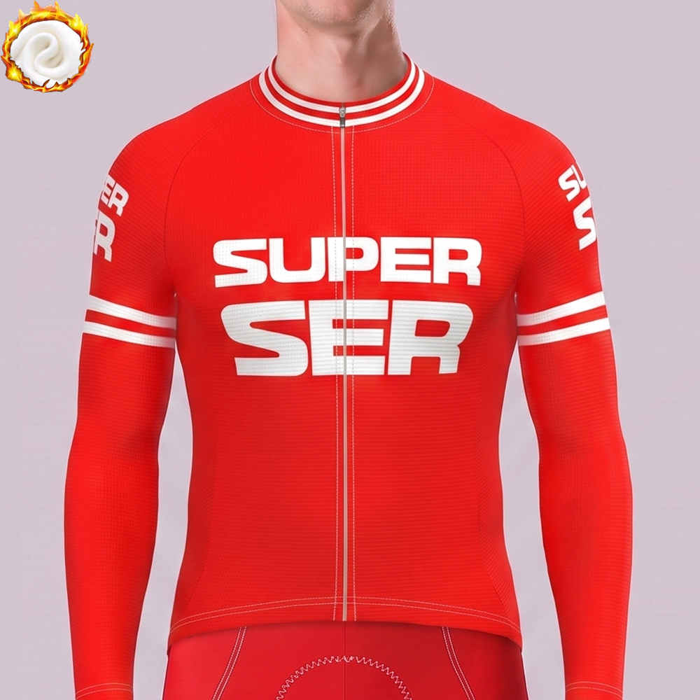 1975 Super Fleece Long Cycling Jersey