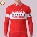 1976 Velda Fleece Long Cycling Jersey