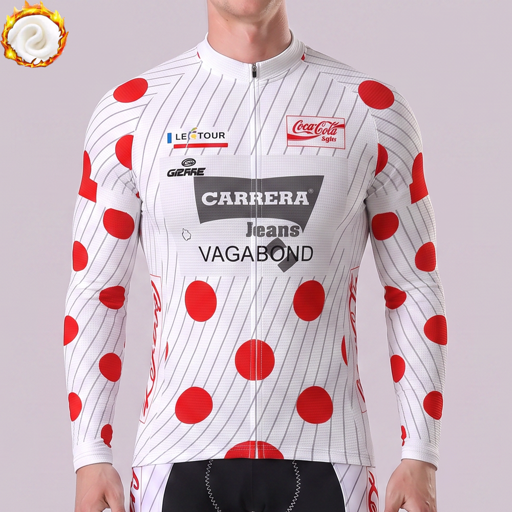 1992 Carrera Fleece Long Cycling Jersey