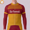 1960 La Couarde Fleece Long Cycling Jersey