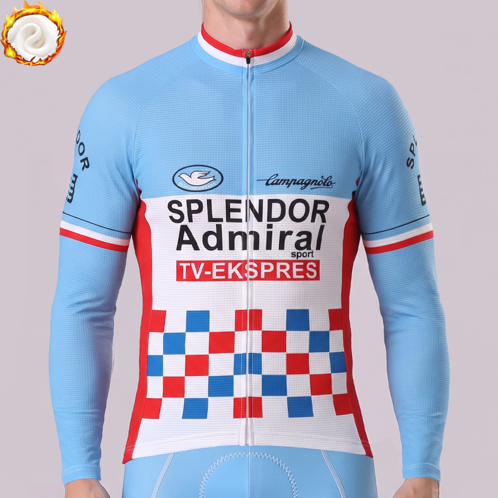 1980 Splendor Fleece Long Cycling Jersey
