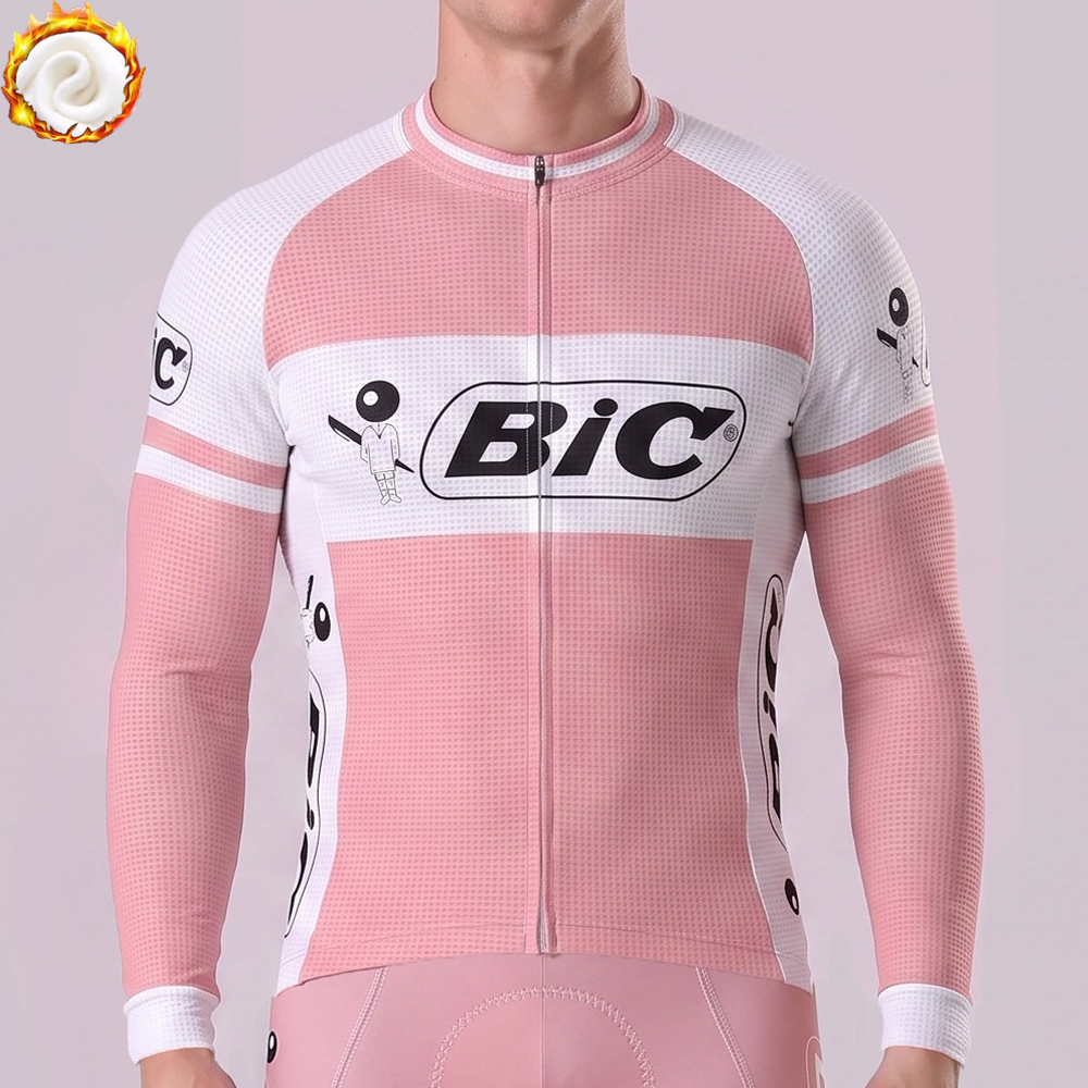 1968 BIC Fleece Long Cycling Jersey